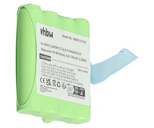 vhbw batteria compatibile con Motorola XTR446 radio (700mAh, 4,8V, NiMH)
