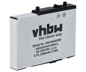vhbw batteria compatibile con Nintendo DS Lite console di gioco (900mAh, 3,7V, Li-Ion)