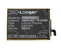 vhbw batteria compatibile con Nokia 2,1, TA-1029 smartphone cellulare (3900mAh, 3,85V, Li-Poly)