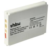 vhbw batteria compatibile con Nokia 3395, 3520, 3530, 3560, 3570, 3585, 3510, 3585i, 3410, 3510i smartphone cellulare (1200mAh, 3,7V, Li-Ion)