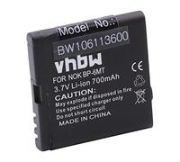 vhbw batteria compatibile con Nokia 6720 Classic, E51, N81, N81 8GB, N82 smartphone cellulare (900mAh, 3,7V, Li-Ion)