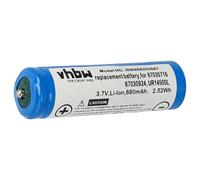 vhbw batteria compatibile con Panasonic ES-LT6N, ES-LV67, ES-RF31, ES-RF41 rasoio elettrico (680mAh, 3,7V, Li-Ion)