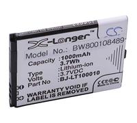 vhbw Li-Ion Batteria 1000mAh (3.7V) per cellulari e smartphone Panasonic KX-TU327EXBE, KX-TU328 sostituisce BJ-LT100010.