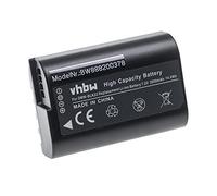vhbw batteria compatibile con Panasonic Lumix DC-G9 II, DC-GH5, DC-G9, DC-GH6, DC-S5, DC-GH5 II, DC-GH5S fotocamera (2000mAh, 7,2V, Li-Ion)