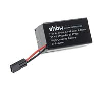 vhbw batteria compatibile con Parrot AR.Drone 2,0, 2.0 Elite Edition drone quadricottero multicottero (2150mAh, 11,1V, Li-Poly)