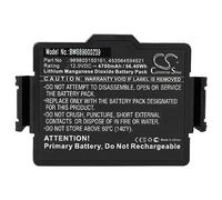 vhbw batteria compatibile con Philips DSA FR3 strumentazione medica (4700mAh, 12V, Li-MnO2)
