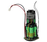 vhbw batteria compatibile con Philips PowerPro Duo FC6168, FC6168/01, FC6167/01WEU, FC6168/01NL aspirapolvere nero/verde (3000mAh, 18V, Li-Ion)