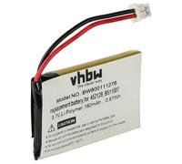vhbw batteria compatibile con Plantronics CS60 auricolari cuffie wireless (180mAh, 3,7V, Li-Poly)