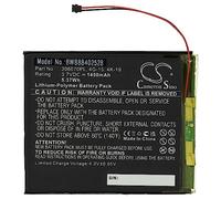 vhbw batteria compatibile con Pocketbook Touch HD 3 632 eBook reader eReader (1450mAh, 3,7V, Li-Poly)