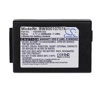 vhbw batteria compatibile con Psion 1050494, 7525, 7525C, 7527, G1, G2, WA3006, WA3010 computer portatile scanner (2000mAh, 3,7V, Li-Ion)