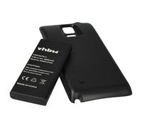 vhbw batteria compatibile con Samsung Galaxy Note 4 (modello Cina) smartphone cellulare (6000mAh, 3,85V, Li-Ion) + copribatteria (nero)