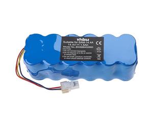 vhbw batteria compatibile con Samsung Navibot SR8843, SR8844, SR8845, SR8846, SR8847, SR8848, SR8849, SR8850 home cleaner (1500mAh, 14,4V, NiMH)