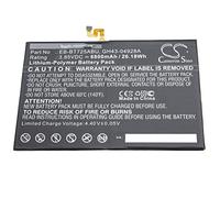 vhbw batteria compatibile con Samsung SM-T720, SM-T725, SM-P610, SM-P615C, SM-P615N, SM-T860, SM-T865 tablet (6800mAh, 3,85V, Li-Poly)