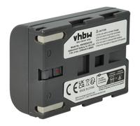 vhbw batteria compatibile con Samsung VP-D20, VP-D21, VP-D23, VP-D24, VP-D190MSi, VP-D230, VP-D250 videocamera camcorder (600mAh, 7,2V, Li-Ion)