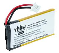 vhbw batteria compatibile con Sennheiser D10, DW Office, DW Office ML, DW Pro 1, DW Pro 2 auricolari cuffie wireless (180mAh, 3,7V, Li-Ion)