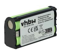 vhbw batteria compatibile con Sennheiser EW 312 G4, EW 300 G4, EW 300 IEM G3, EW 312 G3, EW 312 G2, EW 322 G3 microfono (1500mAh, 2,4V, NiMH)