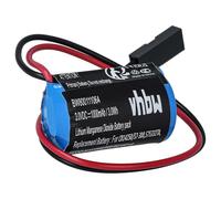 vhbw batteria compatibile con Siemens Simatic S5-95U, S5-90U, S7-200 6ES7291-8BA20-OXAO, S5-100U controlli industriali (900mAh, 3V, Li-MnO2)