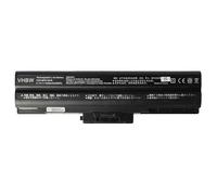 vhbw batteria compatibile con Sony Vaio VGN-NW21EF, VGN-NW21JF, VGN-NW21MF, VGN-NW21ZF laptop notebook (4400mAh, 11,1V, nero) con chip