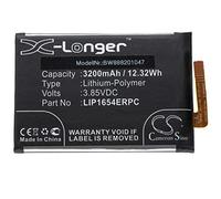 vhbw batteria compatibile con Sony Xperia H4113, SM12, SM32, H3113, L2, H3311, L2 TD-LTE, XA2 smartphone cellulare (3200mAh, 3,85V, Li-Poly)