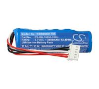 vhbw batteria compatibile con SumUp 3G, 3G+ lettore di carte, NFC Smart Card Reader, terminale POS (3350mAh, 3,7V, Li-Ion)