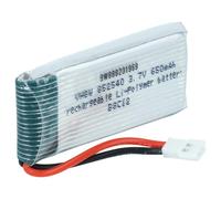 vhbw batteria compatibile con Syma Walkera X5C, X5C-1, X5SC, X5SW, QR, X5, X5A drone quadricottero multicottero (650mAh, 3,7V, Li-Poly)