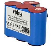 vhbw batteria compatibile con Vileda AS-193E9A home cleaner (3000mAh, 4,8V, NiMH)