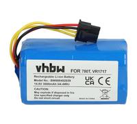 vhbw batteria compatibile con Vileda VR302 home cleaner (3000mAh, 14,8V, Li-Ion)
