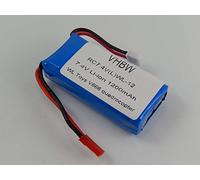 vhbw batteria compatibile con Wltoys V666 Quadrocopter drone quadricottero multicottero (1200mAh, 7,4V, Li-Ion)