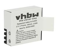 vhbw batteria compatibile con Xilecam A8 pro, L300-2, V9, X6 PRO, X200, X3R videocamera camcorder (900mAh, 3,7V, Li-Poly)