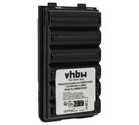vhbw batteria compatibile con Yaesu Vertex VX-120, VX-110, FT-60E, FT60R, VX120, FT-60R, VX110, VX-127 radio (1600mAh, 7,2V, NiMH)