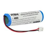 vhbw batteria compatibile con Zafferano Pina Pro lampada da tavolo, da comodino (2600mAh, 3,7V, Li-Ion)