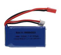 vhbw batteria con BEC per modellismo per es. macchine da corsa, elicotteri, aerei (800mAh, 7,4V, Li-Poly, 56 x 30 x 15 mm)