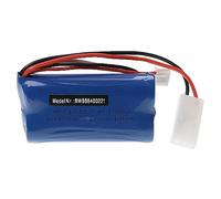 vhbw batteria con KET-2P per modellismo per es. macchine da corsa, elicotteri, aerei (1300mAh, 7,4V, Li-Ion, 71 x 36,5 x 19 mm)
