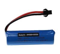 vhbw batteria con SM-2P per modellismo per es. macchine da corsa, elicotteri, aerei (1500mAh, 3,7V, Li-Ion)