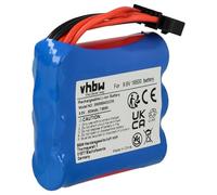vhbw batteria con SM-6P compatibile con GPToys Foxx 9115, 9116, S911, S912, 9117, 9120 modellismo (800mAh, 9,6V, Li-Ion, 54 x 48 x 16,5 mm)