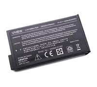 vhbw Batteria Li-Ion 4400mAh (14.4V) Nero per Notebook Laptop HP CompaQ Business Notebook NC6000-PE744PA, NC6000-PE749PA, NC6000-PE750PA