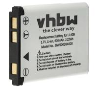 vhbw Batteria Li-Ion compatibile con OLYMPUS TG-310, sostituisce LI-40B LI-42B