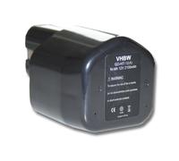vhbw batteria Ni-MH 2100mAh (12V) compatibile con macchine utensili Rothenberger Romax Pressliner sostituisce Hitachi EB12, EB1224, EB12B, EB12G, EB12M.