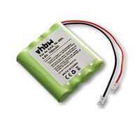 vhbw Batteria pacco di 4x AAA micro per diversi dispositivi (700mAh, 4,8V, NiMH)