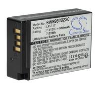 vhbw batteria sostituisce Canon LP-E17 per fotocamera (950mAh, 7,2V, Li-Ion)
