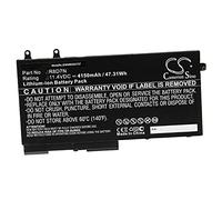 vhbw batteria sostituisce Dell 49HG8, H82T6, K7C4H, R8D7N, TNT6H, W8GMW per notebook (4150mAh, 11,4V, Li-Ion)