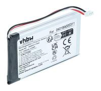 vhbw batteria sostituisce Elca 0401BA000311 per telecomando remote control (1250mAh, 3,7V, Li-Poly)