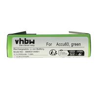 vhbw batteria sostituisce Gardena Accu60 Li-Ion, Accu 60 Li-Ion, 8801 Lithiumenergy per utensile elettrico, aspirapolvere (2000 mAh, Li-Ion, 3,6 V)