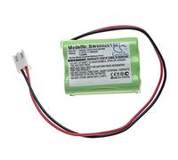 vhbw batteria sostituisce GP1000AAAH6YMX, GP150AAAM6YMX, GP11AAAH6YMX, GP91AAALH6YMX per sistema d'allarme (700mAh, 7,2V, NiMH)