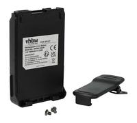 vhbw batteria sostituisce Icom BP-227, BP227 per radio (1800mAh, 7,4V, Li-Ion) + clip