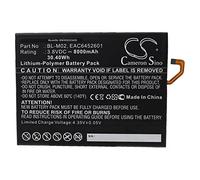 vhbw Batteria sostituisce LG BL-M02, EAC6452601 per Tablet (8000mAh, 3,8V, Li-Poly)