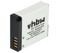 vhbw batteria sostituisce Panasonic DMW-BLH7E, DMW-BLH7, DMW-BLHPP, DMW-BLH7PP per fotocamera (600mAh, 7,2V, Li-Ion), infochip