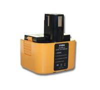 vhbw batteria sostituisce Panasonic EY9107, EY9108, PA-1204, EY9200, EY9200B, EY9201 per utensile elettrico (3300 mAh, NiMH, 12 V)