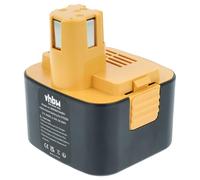 vhbw batteria sostituisce Panasonic EY9107, EY9108, PA-1204, EY9200, EY9200B, EY9201 per utensile elettrico (2100 mAh, NiMH, 12 V)