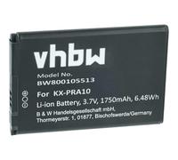 vhbw batteria sostituisce Panasonic KX-PRA10, KX-PRA10EX per telefono fisso cordless (1750mAh, 3,7V, Li-Ion)